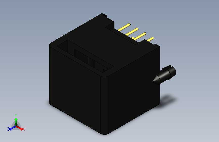 TJ8P8C 8P8C 右角母插座连接器