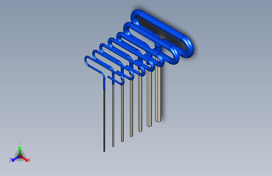 T型手柄套装 (2mm - 10mm)