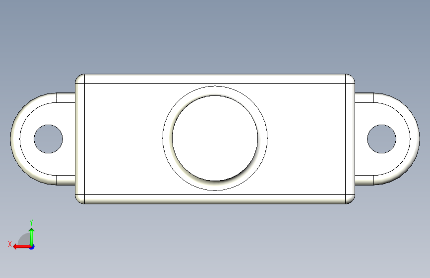 USB Type A - 壁挂式_STEP_模型图纸下载 – 懒石网