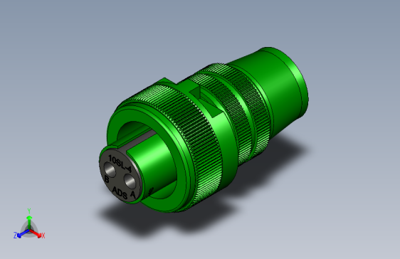 安费诺 MS3106A-10SL 4S 2-WAY 免费插座