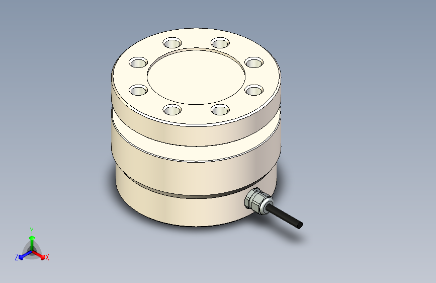 法兰式拉压力传感器 20kN 30kN 50kN 100kN