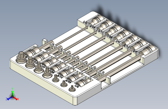 卡莱尔 SAE 六角扳手套装托盘 3DP