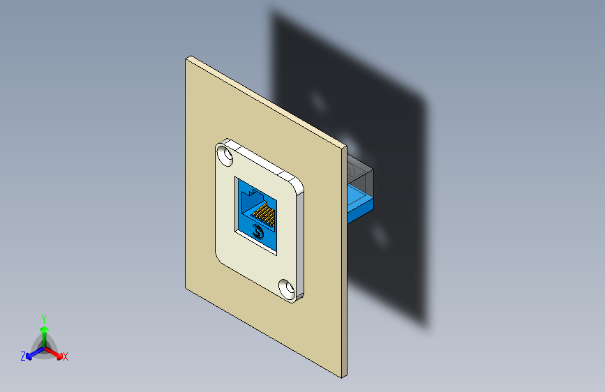 面板插座 通用插孔 RJ45