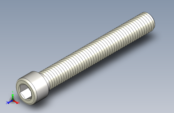 内六角螺栓 M8 x 1.25 x 25 - 60mm