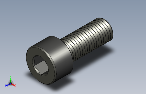 内六角圆头螺钉 M8x20mm