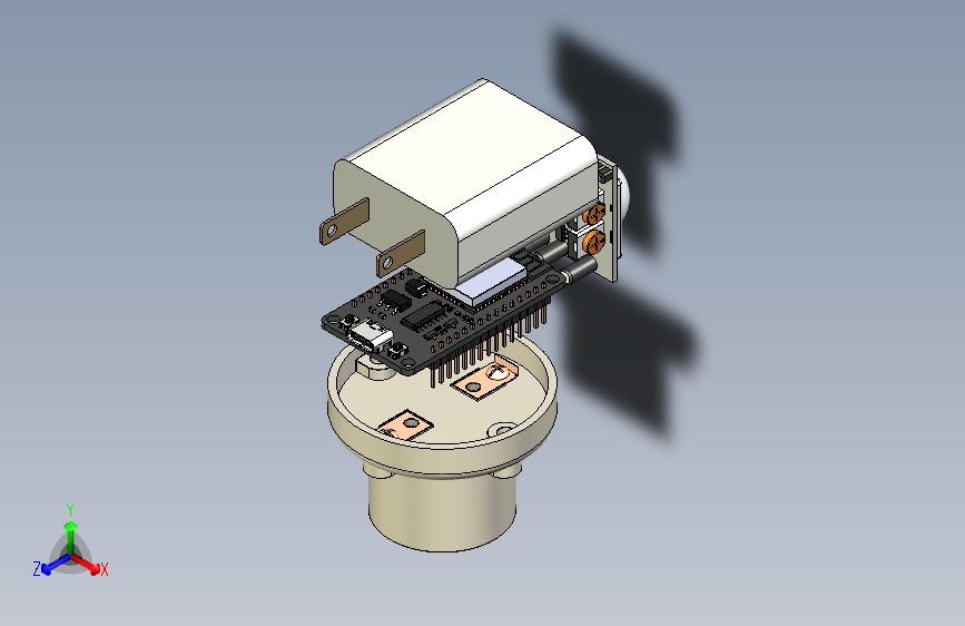 适用于esp32和PIR传感器的插座