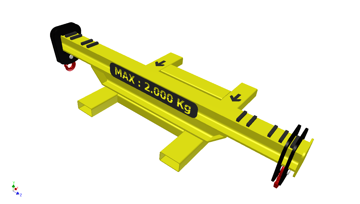叉车 lifting bar