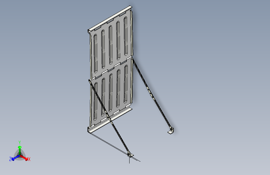 TCMDesign设计的拉巴康达便携式工具桌的新腿设计