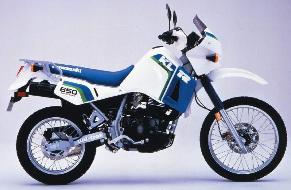 klr 650 DWG 侧视图