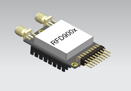 RFD900x 长距离无线电调制解调器。