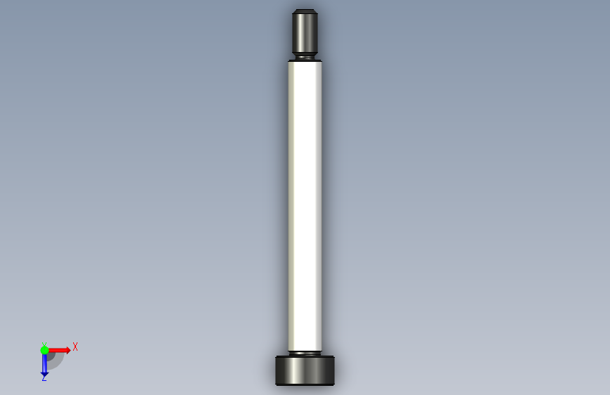 4mm x 35mm 合金钢 12.9级 肩螺栓 俯视图