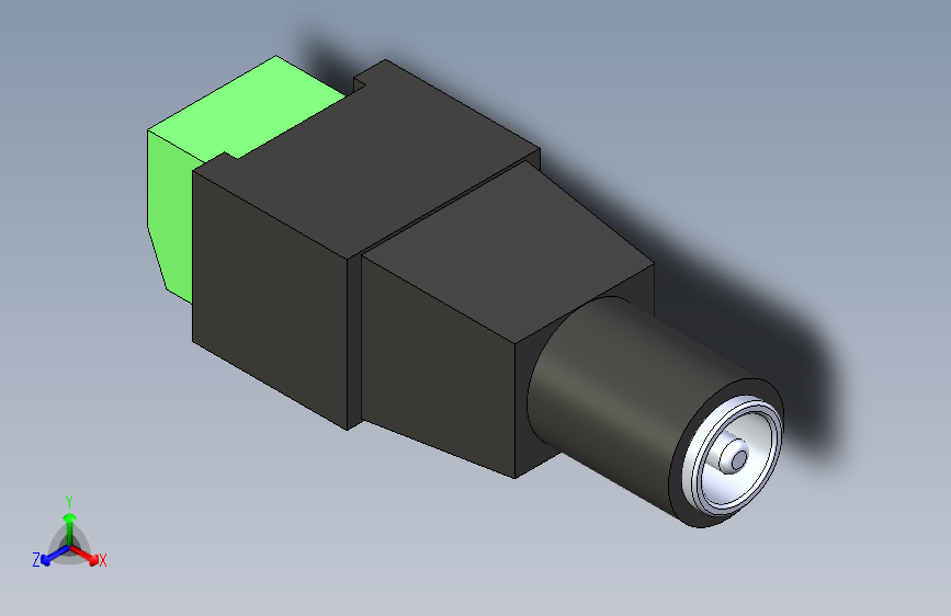 5.5 x 2.1mm 直流电源母座连接器插头