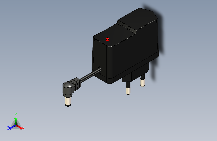 AC适配器 100V-240V -_ 12V 1A 带插头
