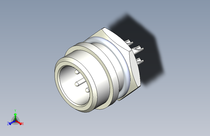 DS1110-01-4 插头 4 针连接器