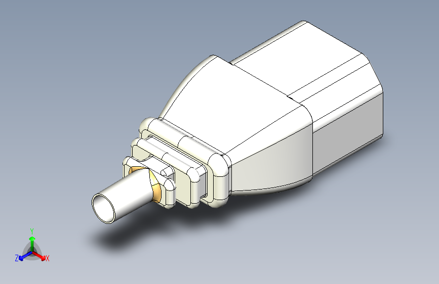 IEC 320 C13 电缆端医疗插头