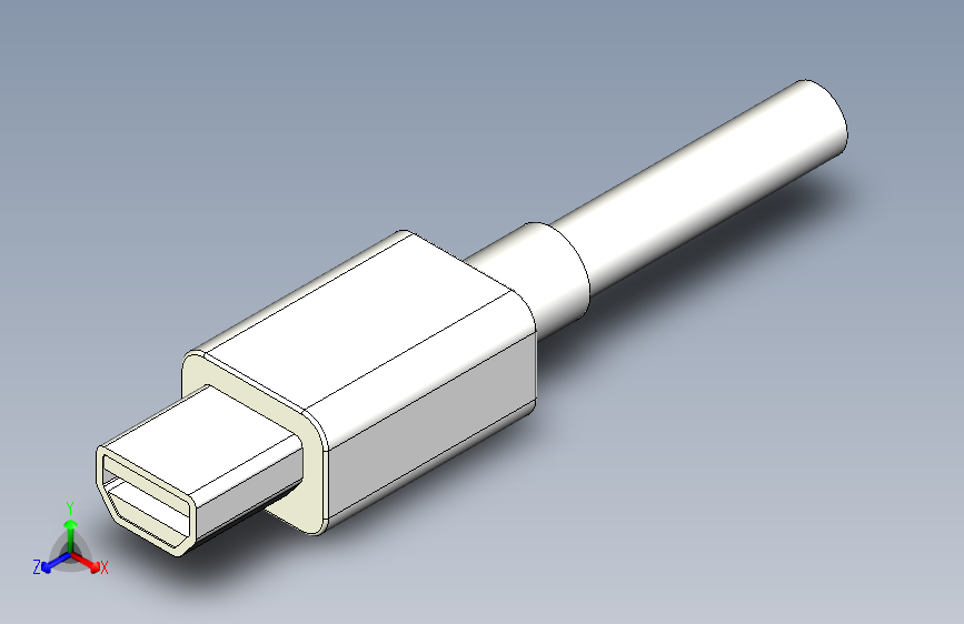 Mini Display Port 电缆插头