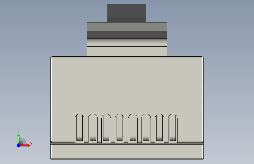 RJ45 插头 (1) 正面视图