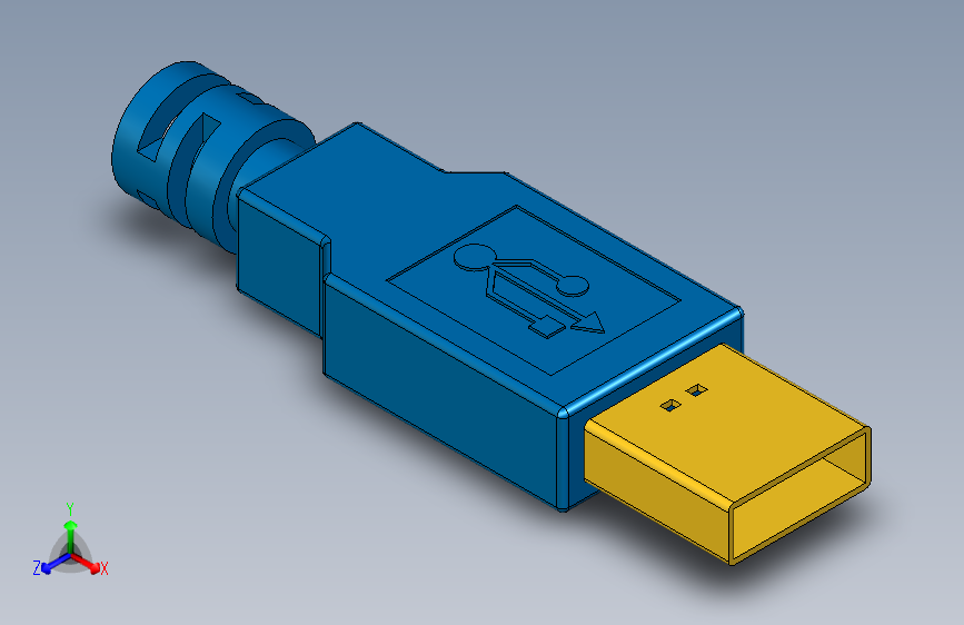 USB A 插头