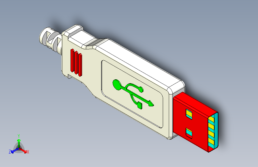 USB插头 (thesourcecad.com)