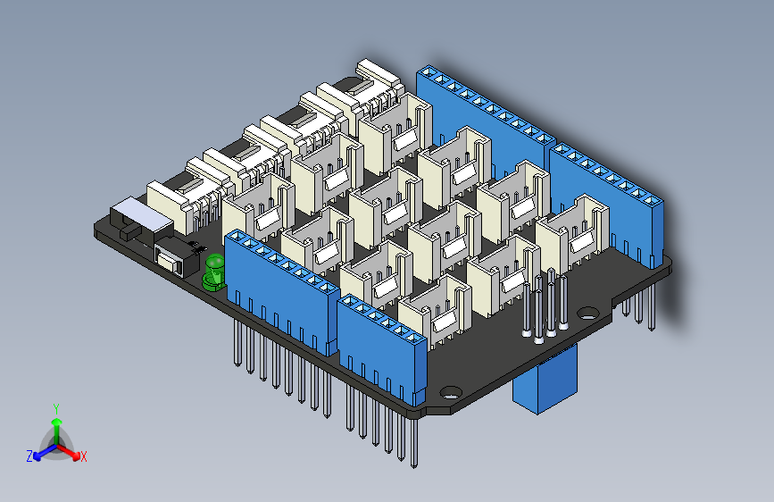 格罗夫-护盾（+描述中的Arduino Uno r3）