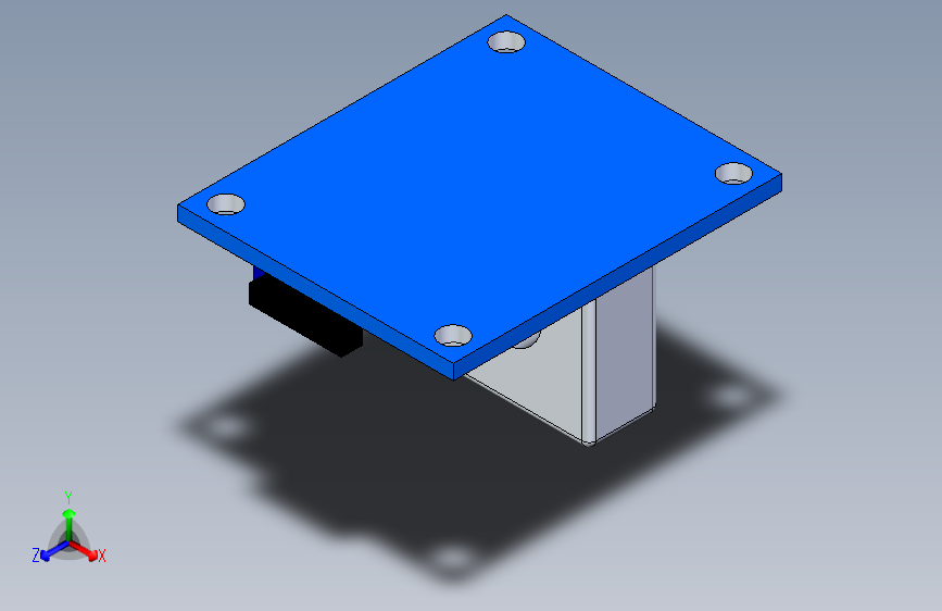 霍尔效应电流传感器 - SOLIDWORKS模型