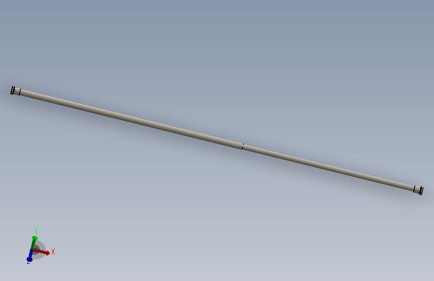 淋浴杆（Solidworks）