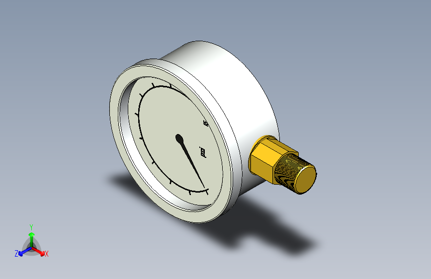 压力表 Wiebrook 15 Psi