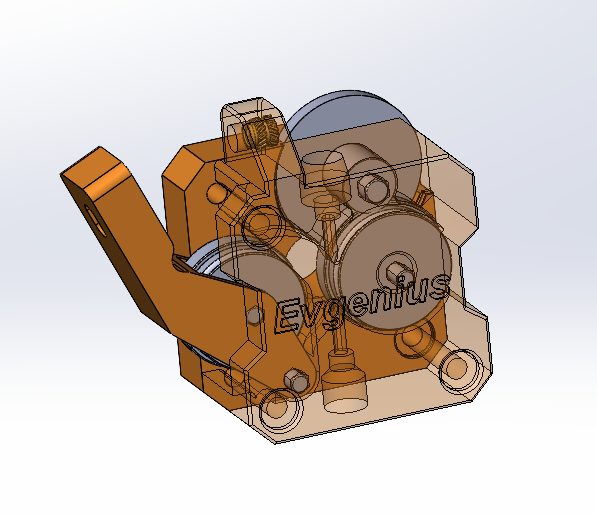 双挤出机结构 STEP格式