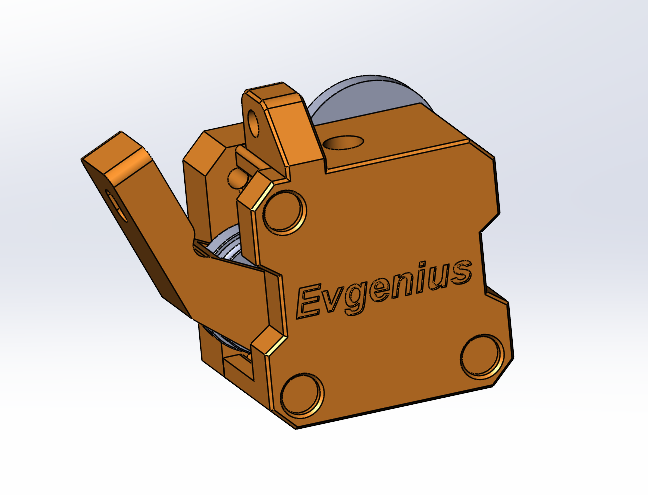 双挤出机结构 STEP格式