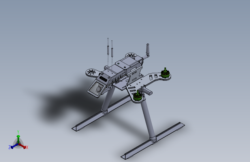 FAQ-18铝合金框架主底盘运动型多用途无人机
