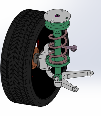 哈弗H6越野车双横臂独立后悬架设计
