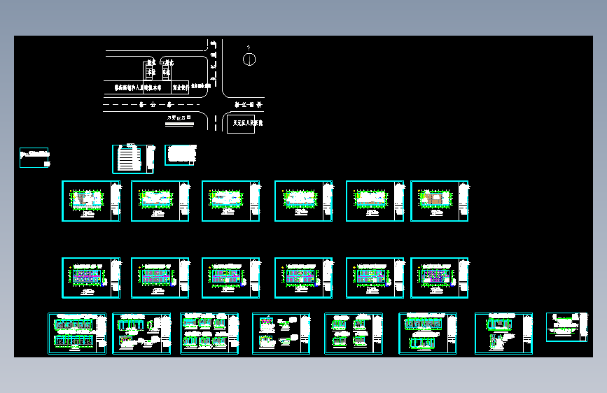 [株洲]某地税局办公空间毕业设计