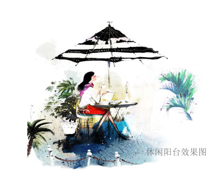 [毕业设计]某主题二居家装装修图（含手绘）