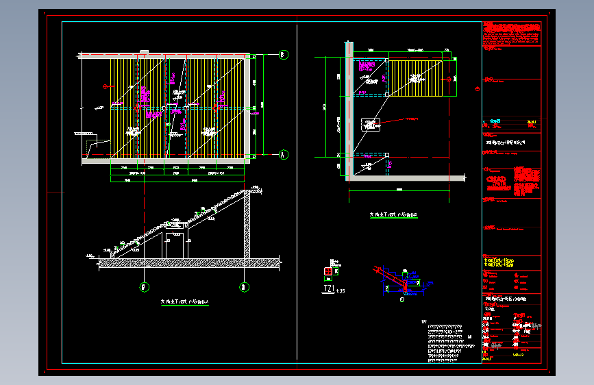 万达(C区)楼梯-下沉广场