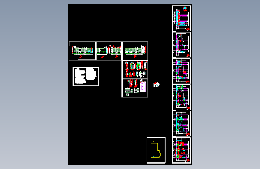临城农贸市场建筑施工图
