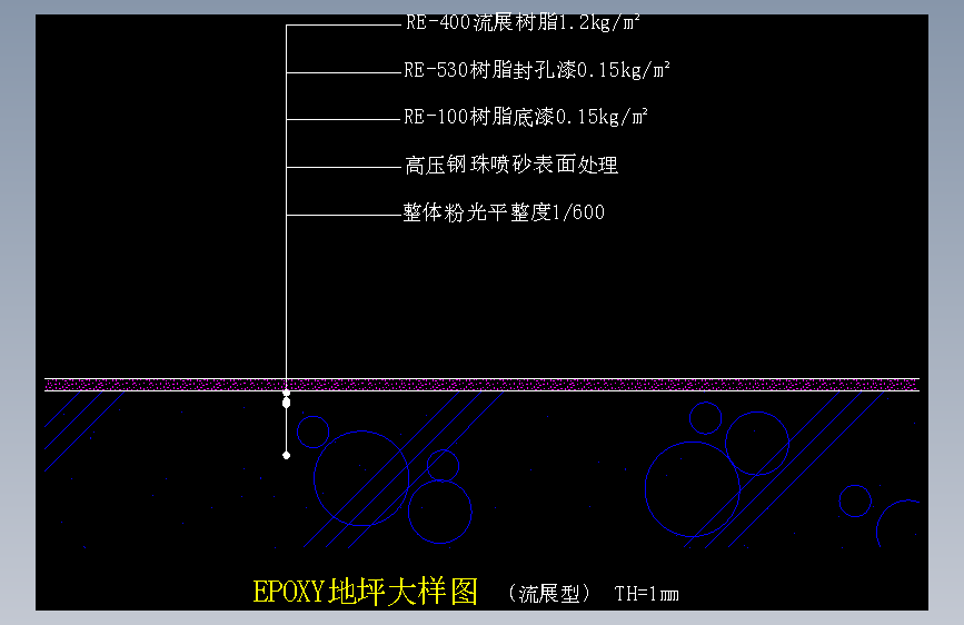 010-EPOXY地坪大样图