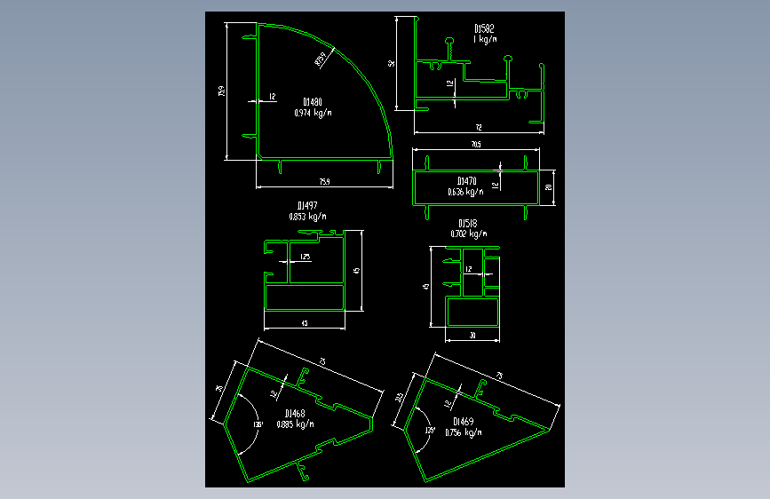117-铝合金门窗图(2000A)3