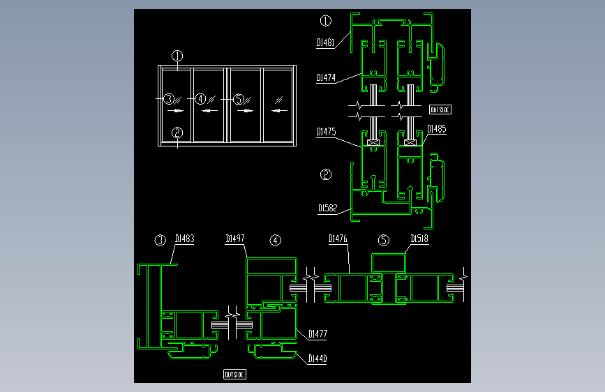 121-铝合金门窗图(2000A)7