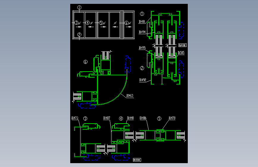 124-铝合金门窗图(2000A)10