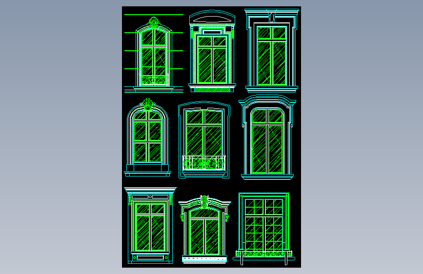 008-豪华西式窗2