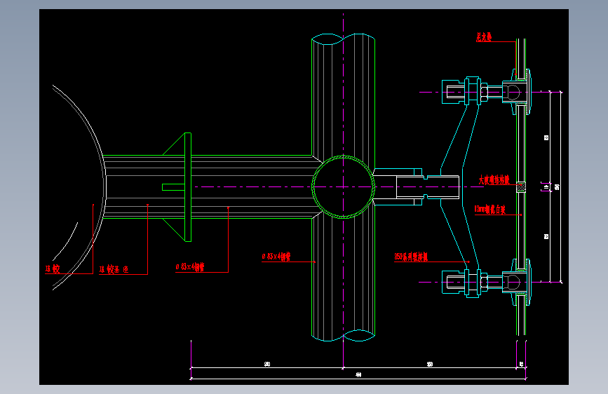 121-点式玻璃幕墙节点2