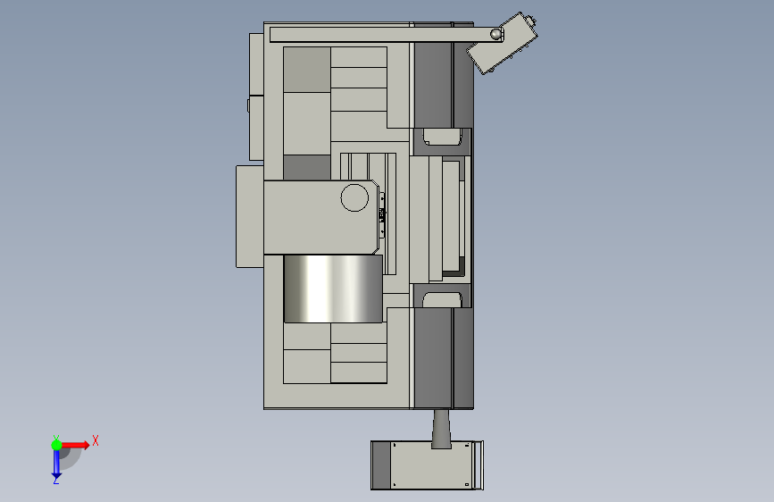 加工中心气动打孔装置