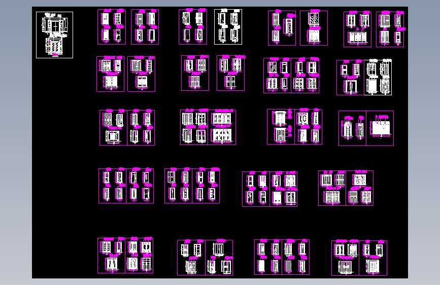 室内装饰常用节点 40个