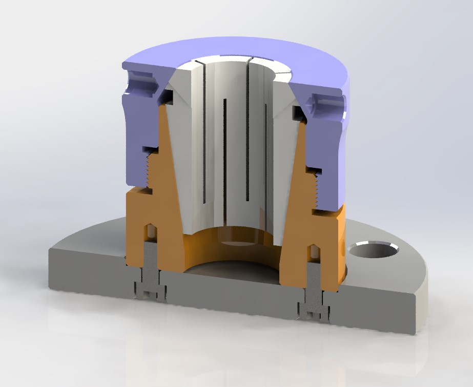 夹具-754+外夹头夹具 STEP+IGS格式