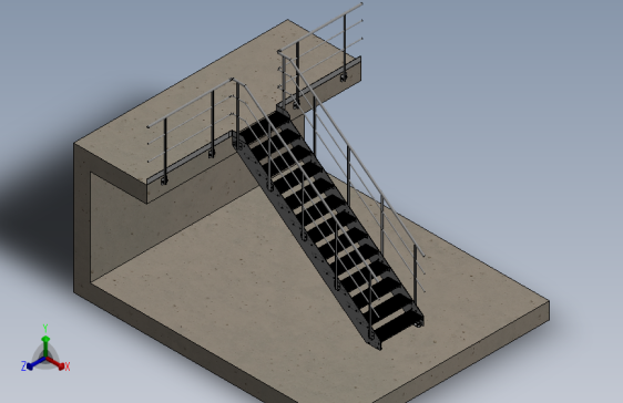 钢楼梯 Treppe