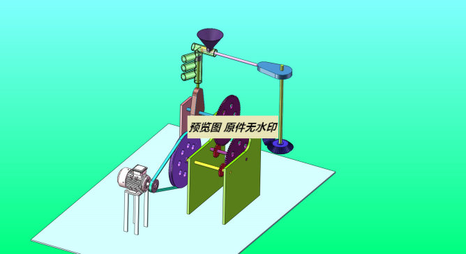 健身球自动检验分类机+全套资料+CAD图纸+SW三维模型+运动仿真
