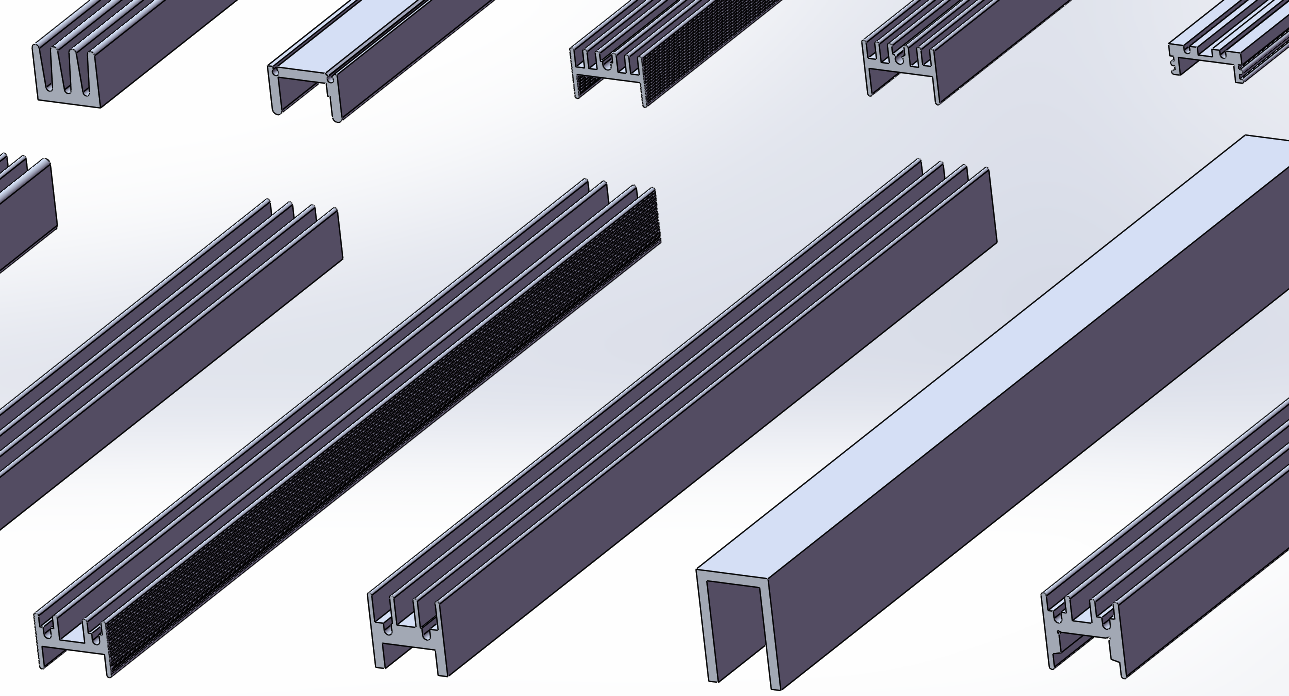 铝型材散热片 1cm 41款