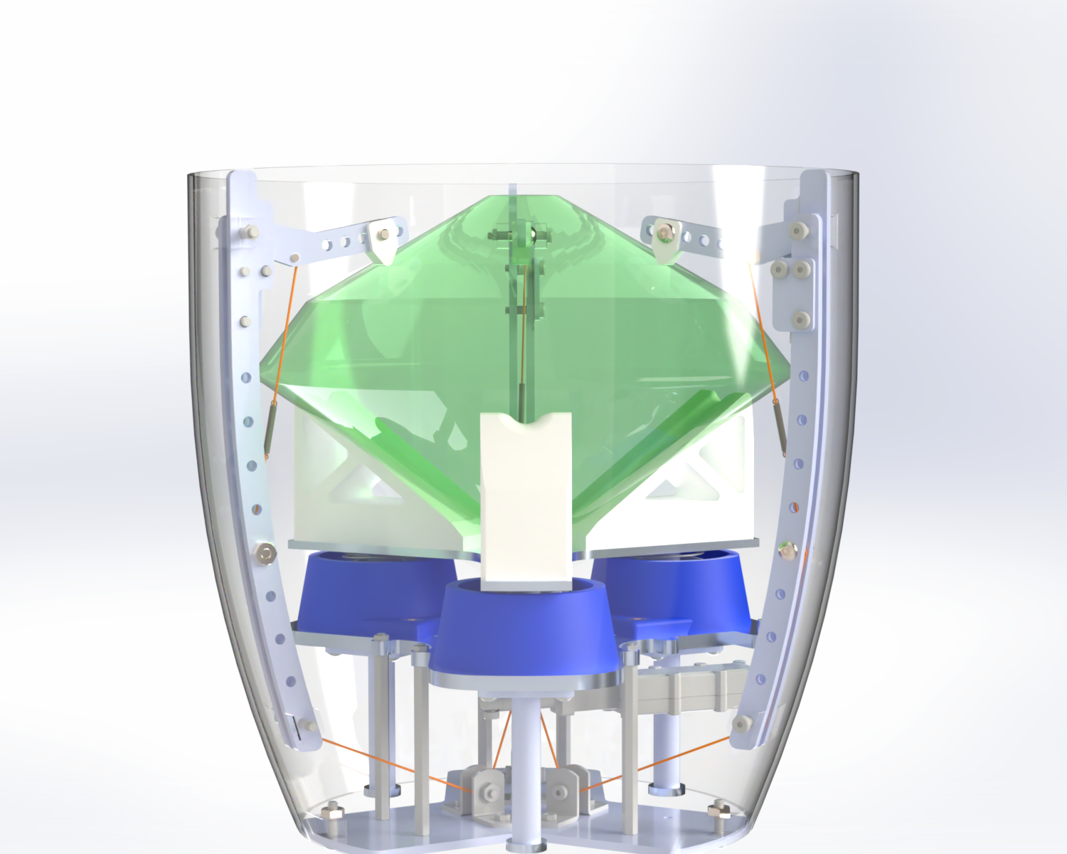 锁定与弹射机构