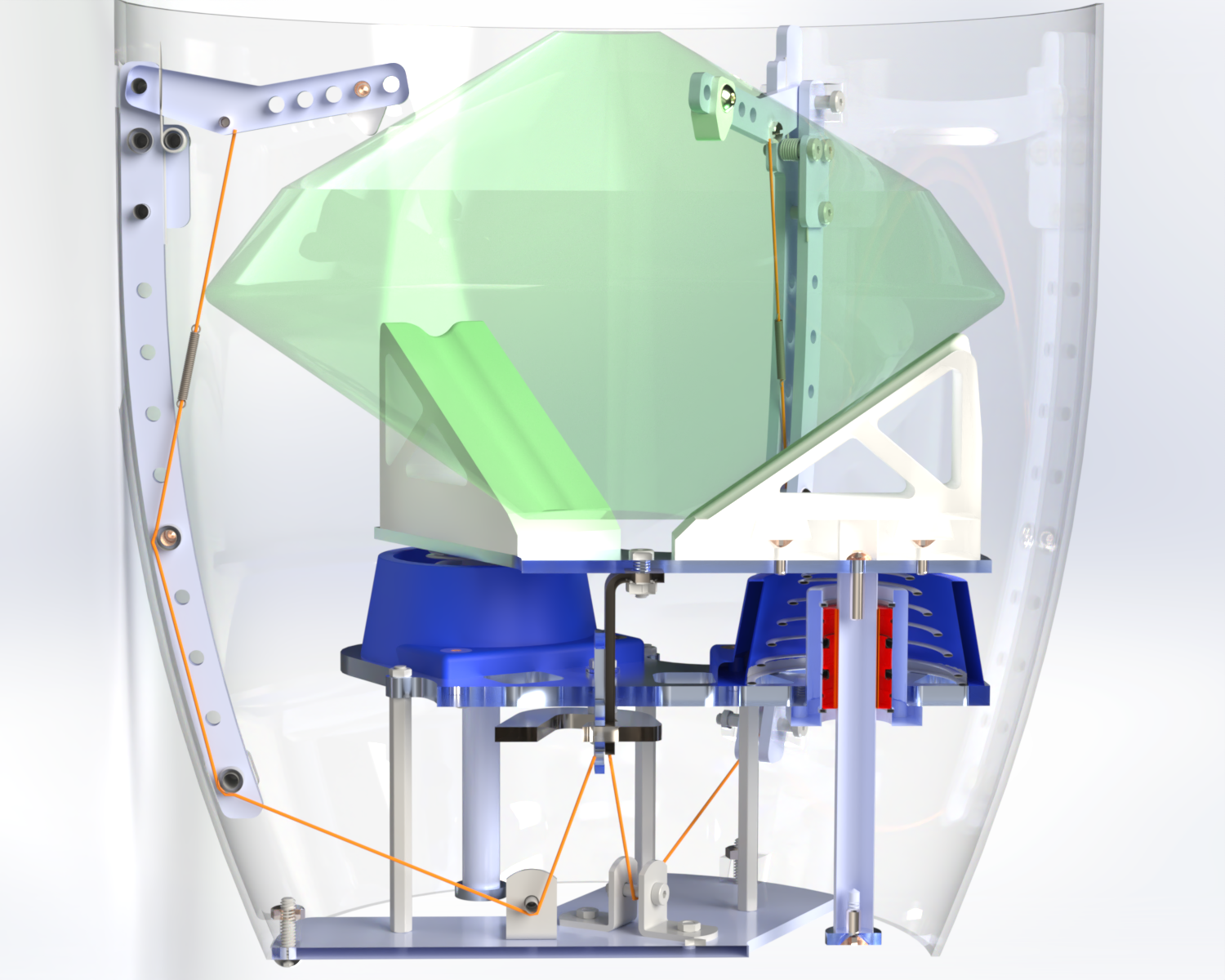 锁定与弹射机构