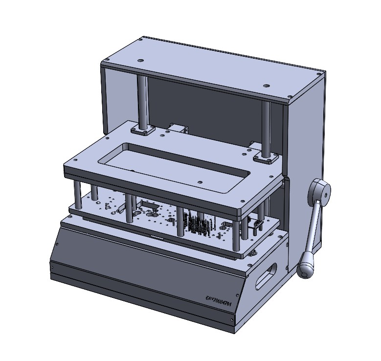 PCBA FCT 杠杆夹具
